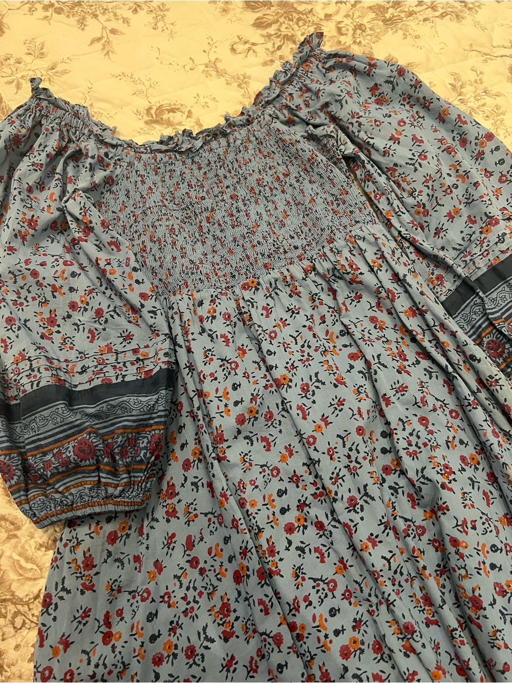 Cleobella Organic Cotton Eva midi dress Floral. Medium.